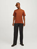 Erkek JJEORGANIC BASIC TEE SS O-NECK NOOS T-Shirt-Tarçın | M