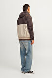 JJERUSH HOOD BOMBER NOOS KAHVERENGİ