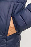 Erkek Puffer Mont-Lacivert | M