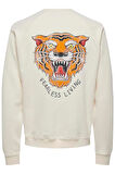 ONSMICHI LIFE REG CREW NECK SWEAT KREM 22030618