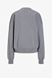 JJXX Jxriri Loose Kadın Gri Sweatshirt 12263678-Mockingbird