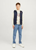 Jack & Jones Lacivert Erkek Çocuk Şişme Mont 12258655