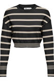 ONLIBI LS CROPPED PULLOVER CC KNT 