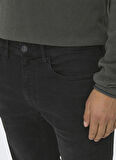 Only & Sons Normal Bel Dar Siyah Erkek Denim Pantolon ONSWEFT REGULAR BLACK 8638 MAT DNM
