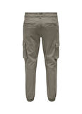 Only & Sons Lastikli Paça Kahve Erkek Kargo Pantolon ONSCAM STAGE CARGO CUFF LIFE 6687 N