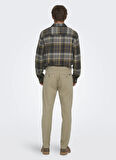 Only & Sons Normal Bel Normal Açık Kahve Erkek Chino Pantolon ONSFREE REGULAR 0183 PANT NOOS