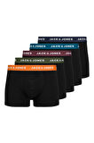Jack & Jones Jacoliver Solid Trunks 5'li Boxer 12259097