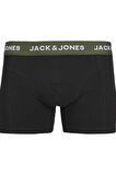 JACOLIVER SOLID TRUNKS 5 PACK BOX SİYAH12259103