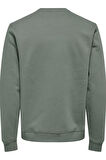 ONSCURATED REG CREW NECK SWEAT HAKİ 22030923