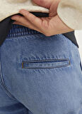 Jack & Jones Yüksek Bel Relaxed Erkek Denim Pantolon 12259206_JJIKANE JJJOGGER WI 088