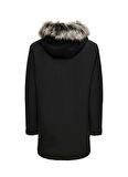 Only & Sons Siyah Erkek Mont ONSDREW FUR PARKA OTW