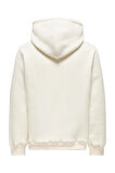 Only & Sons Erkek Onsemılıo Kapüşonlu Teddy Kumaş Sweatshirt 22030287 Ekru