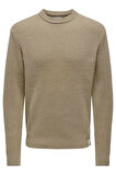 ONSFERGAL LIFE REG 7 RIB CREW KNIT HAKİ 22030208