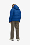 Jack & Jones Jjworld Puffer Jacket Erkek Mavi Mont 12259850-NauticalBlue