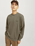 Jack & Jones Jprblachad Branding Erkek Sweatshirt