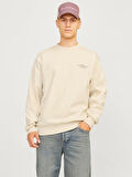 Jack & Jones Jprblachad Branding Sweat Crew Neck Ln Erkek Sweatshirt