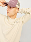 Jack & Jones Jprblachad Branding Sweat Crew Neck Ln Erkek Sweatshirt