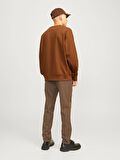 Jack & Jones Jprblachad Branding Sweat Crew Neck Ln Erkek Sweatshirt