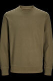 JPRBLAROWAN STRUCTURED SWEAT CREW NECK HAKİ12259351