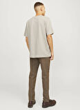 Jack & Jones Bisiklet Yaka Bej Erkek T-Shirt 12217167_JPRBLUARCHIE SS TEE CREW N