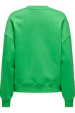 ONLSOFIA L/S WORD O-NECK SWT YEŞİL15329876