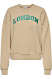 ONLJOLANA L/S GLITTER O-NECK SWT BEJ15304729