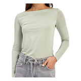 Kadın Uzun Kollu Basic Bluz