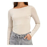 Kadın Uzun Kollu Basic Bluz