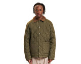 Jack Jones Jprblucalep Quilted Erkek Günlük Mont 12262454-OLIVE-NIGHT Haki