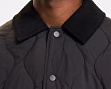 Jack Jones Jprblucalep Quilted Erkek Günlük Mont 12262454-BLACK Siyah