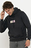 Jack Jones Bronx Rectangle Kapüşonlu Erkek Sweat 12262428