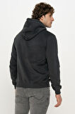 Jack Jones Bronx Rectangle Kapüşonlu Erkek Sweat 12262428
