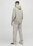 Jack & Jones Kapüşon Yaka Gri Erkek Sweatshırt 12262811_JORFREDERIKSBERG SWEAT HOO