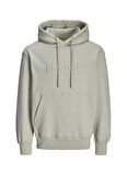 Jack & Jones Kapüşon Yaka Gri Erkek Sweatshırt 12262811_JORFREDERIKSBERG SWEAT HOO