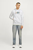 JORPORTLAND BLOCK SWEAT HOOD LN BEYAZ12262421