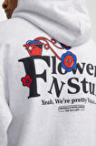 Jack & Jones Jorsalon Erkek Beyaz Sweatshirt 12263640-BrightWhite