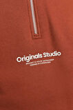 JORVESTERBRO SWEAT QUARTER ZIP HN NOOS12241777 KİREMİT 