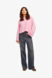 JJXX Jxelizabeth Loose Kadın Pembe Sweatshirt 12263614-Moonlite Mauve