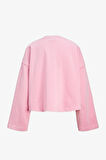 JJXX Jxelizabeth Loose Kadın Pembe Sweatshirt 12263614-Moonlite Mauve
