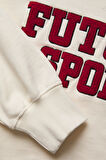 JJXX Jxriri Loose Kadın Beyaz Sweatshirt 12263678-VanillaIce