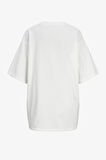 JJXX Jxrırı Loose Kadın Beyaz T-Shirt 12263679-BlancdeBlanc