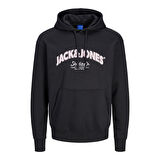 Jack & Jones Erkek Kapşonlu Sweatshirt 12267584