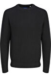 JORCODY KNIT CREW NECK SİYAH 12262127