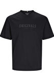 JORFREDERIKSBERG TEE SS CREW NECK NOOS SİYAH