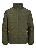 JCOSONIC STAND COLLAR JACKET Forest
