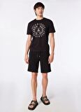 Jack & Jones Yuvarlak Yaka Siyah Erkek T-Shirt JORJAMES SS TEE EXC