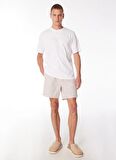 Jack & Jones Yuvarlak Yaka Beyaz Erkek T-Shirt JPRBLULOUI TEE SS CREW NECK EXC