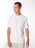 Jack & Jones Yuvarlak Yaka Beyaz Erkek T-Shirt JPRBLULOUI TEE SS CREW NECK EXC