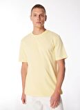 Jack & Jones Yuvarlak Yaka Sarı Erkek T-Shirt JPRBLULOUI TEE SS CREW NECK EXC