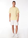 Jack & Jones Yuvarlak Yaka Sarı Erkek T-Shirt JPRBLULOUI TEE SS CREW NECK EXC